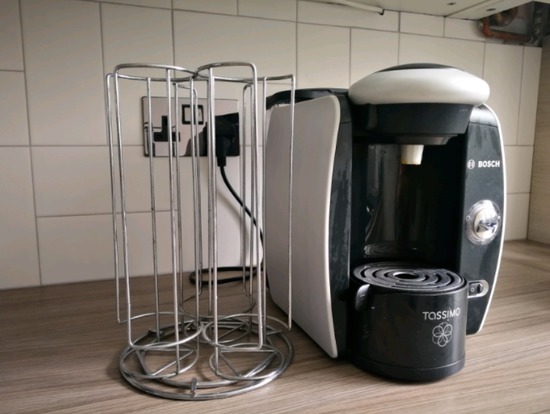 Tassimo Coffee Machine with Holder  0