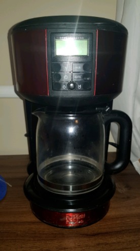 Red Coffee Machine  0