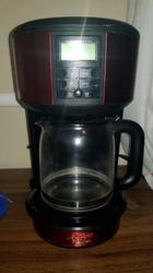 Red Coffee Machine