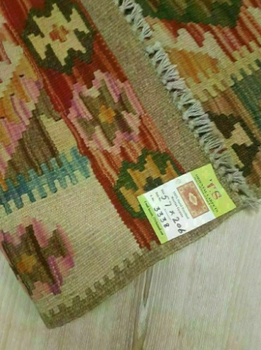 A Kelim Hall Runner Rug (Delivery Available)  1