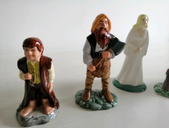 Lord of the Rings Figures by Royal Doulton  1