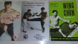 Wing Chun Kung Fu Martial Art Books x 3