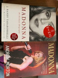 Madonna Biography Paperback Books