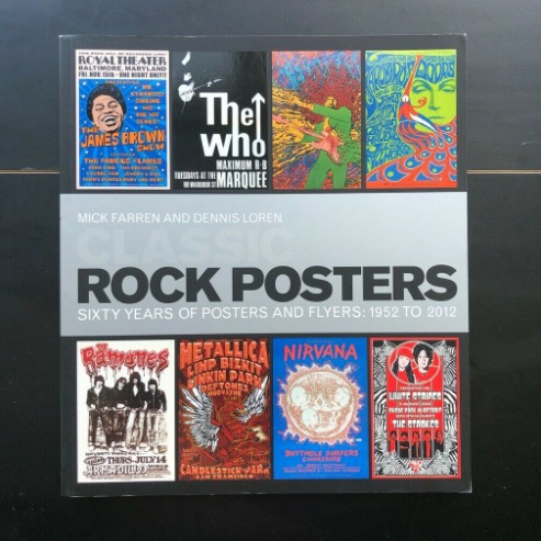 Classic Rock Posters Book - Very Good Condition  0