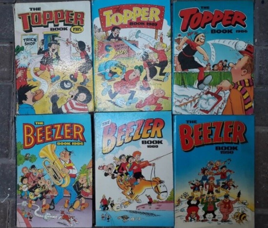 Topper and Beezer Collectable Comic Annuals  0