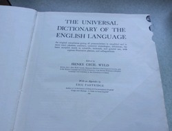 Universal English Dictionary 1960 by Henry Cecil Wyld thumb-46662