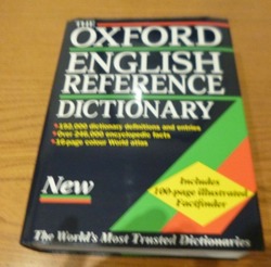 Oxford English Reference Dictionary