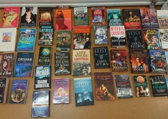 Collection of 170 Books Crime, Fiction, Drama, Romance  0