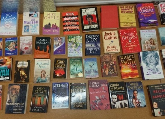 Collection of 170 Books Crime, Fiction, Drama, Romance  9