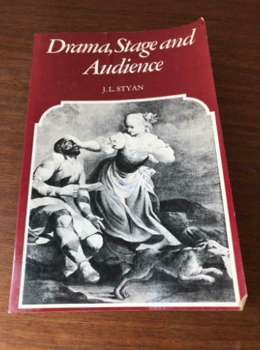 Drama,stage and Audience by J L Styan Paperback  0