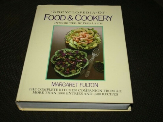 Encyclopedia of Food & Cookery M. Fulton Hardback / Dustcover  0