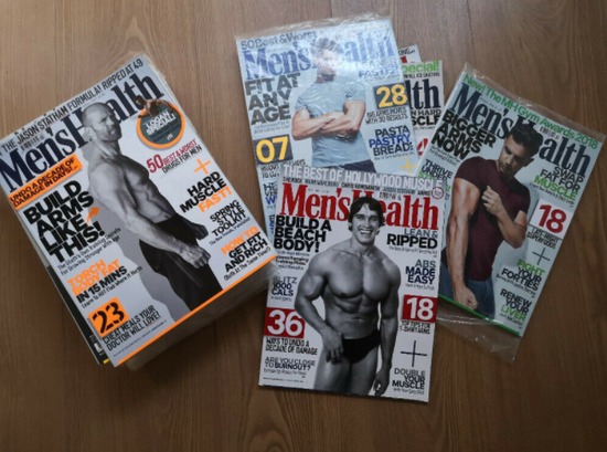 23 Men's Health Magazines Most not Used at All  0