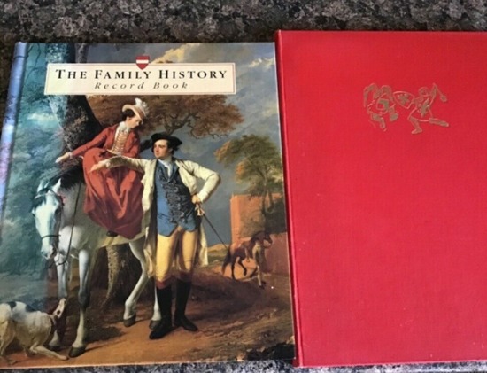 The Family History Record Book & Heraldry / Coats of Arms Book  1