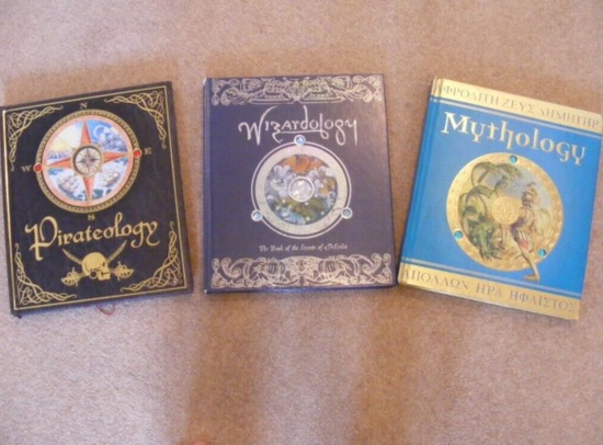 Interactive Books Pirateology, Wizardology, Mythology  0