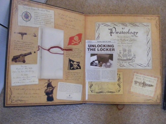 Interactive Books Pirateology, Wizardology, Mythology  1