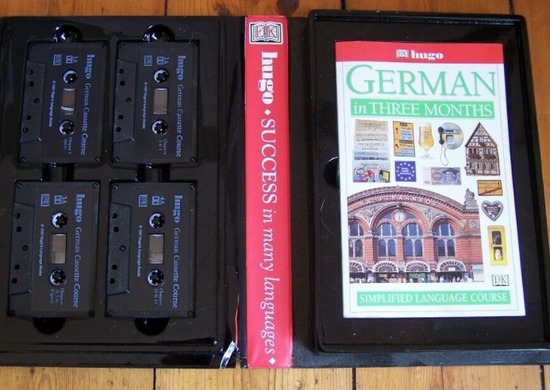 3 x Language Courses. Cassettes & Books. Spanish & German  5