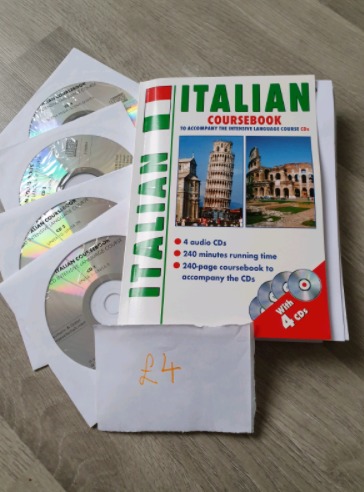 New Italian Language Book with 4 CD  0