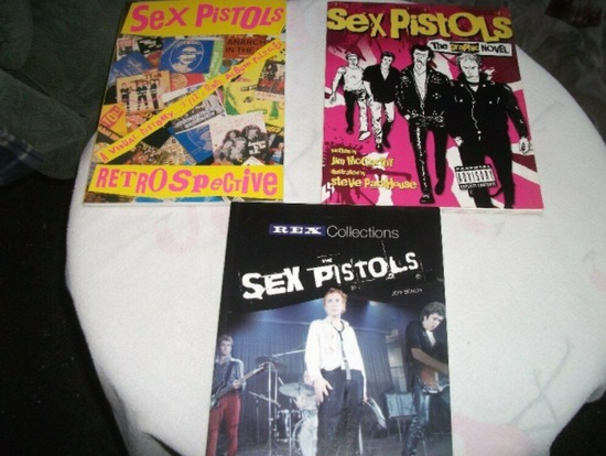 Sex Pistols Books for Sale / Bolton Area  1