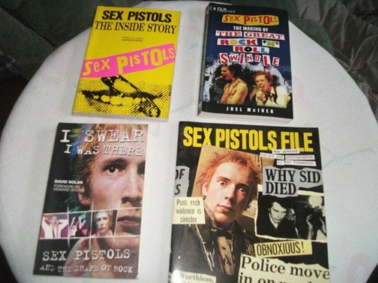 Sex Pistols Books for Sale / Bolton Area  0