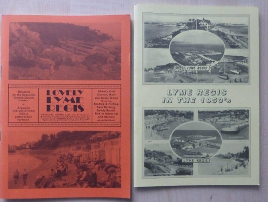 Lyme Regis 8 new booklets about Photographers Edwardian 30’s and 50’s  1
