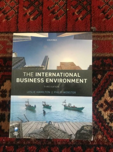 The International Business Environment Third Edition  0