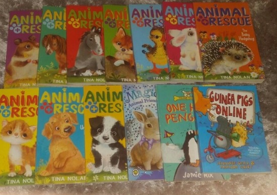Kids Books Bundle Animal Rescue Pets x 13  0