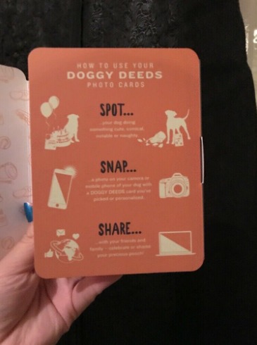 Doggy Deeds Pet Moments Book  1