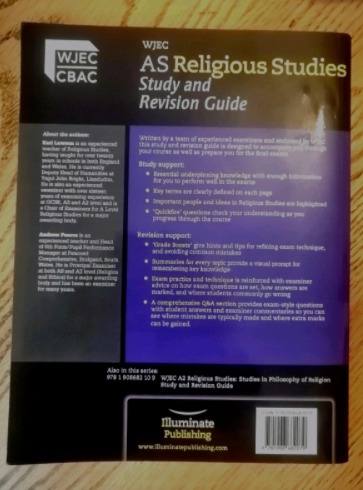 WJEC AS Religious Studies Revision Guide Philosophy & Ethics - RRP £16  1