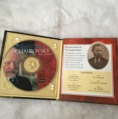 Classic Composers Tchaikovsky Poetry and Passion LR 2 Book & CD  1