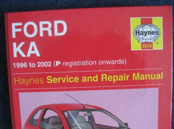 Ford Ka Haynes Manual Diy Service and Repair Manual Book thumb-47376