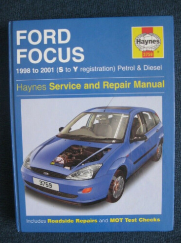 Ford Focus Haynes Manual Diy Service and Repair Manual Book  0