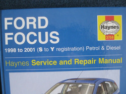Ford Focus Haynes Manual Diy Service and Repair Manual Book thumb-47378