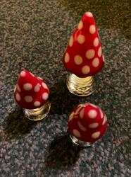 Rare Glass Mushroom Collection thumb-452