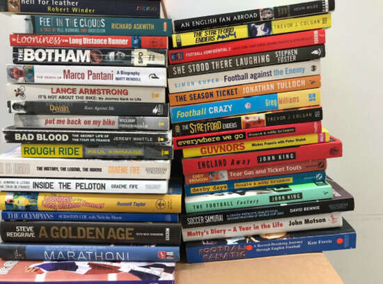Collection of 34 Sport Related Books for Sale  0