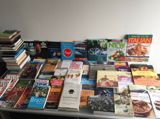 Over 100 Fiction & Non Fiction Books, DVD, Travel Guides  0