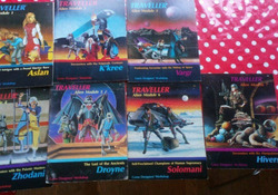 Very Rare Traveller Alien Module Books Guides 1980s