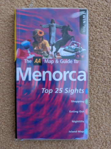 New Menorca Travel Guide Books & Map  0