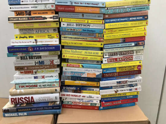 Collection of 68 Travel Writing Books for Sale  0