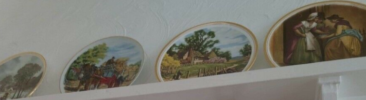Set of 4 Collectors Plates for Sale  1