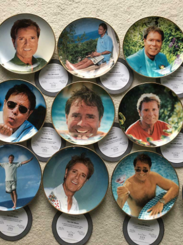 12 Cliff Richard Collectors Plates  1