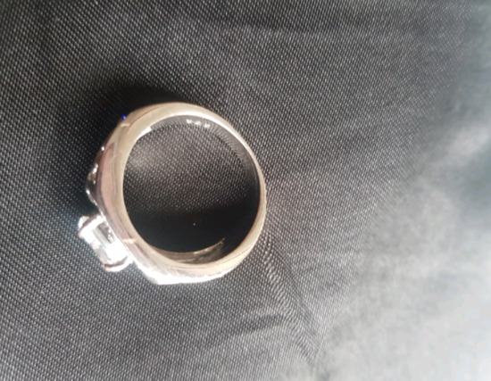 Mens 925 Silver Ring  2