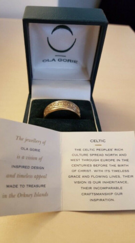 Ola Gorie - Rona Men's Celtic ring  3