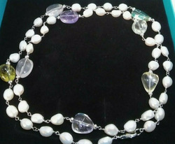 Pearl Dreams Women's Necklace 925 Sterling Silver  thumb-48671