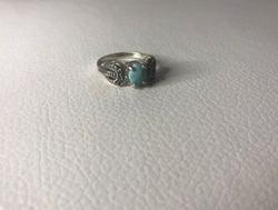 Women Silver Ring (Turqoise) Stone thumb-48827