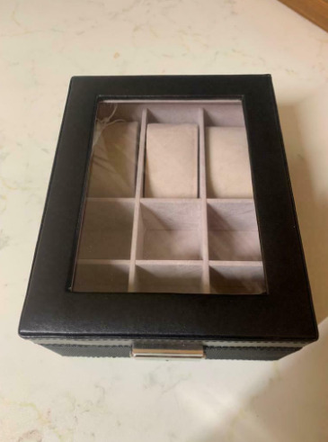 New Watch Box with Jewellery Storage  0