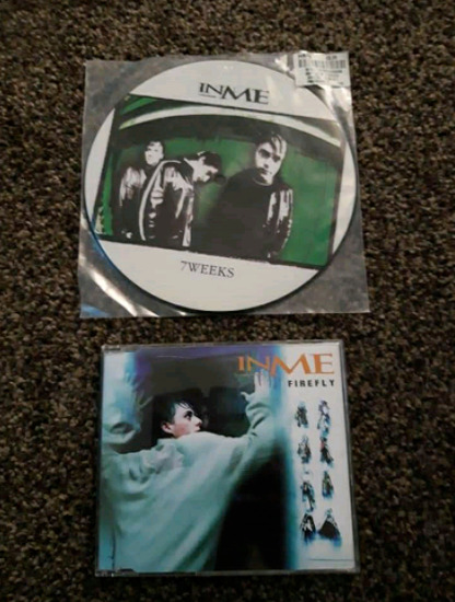 New Inme 7In Pic Disc & Cd Single  1