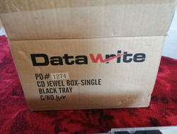 Two Boxes of New Data Write CD Jewel Boxes – Singles thumb-49270