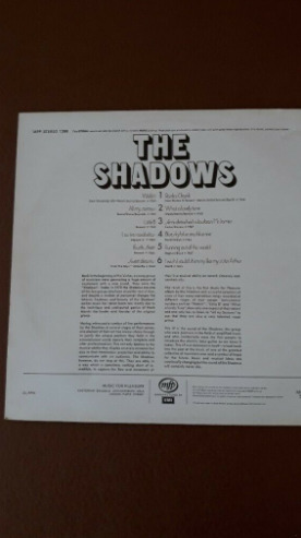 The Shadows Vynil LP  2