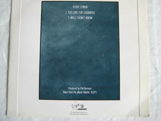 A Nice Selection Of Three Julian Lennon 7 Inch Vinyl Singles  1