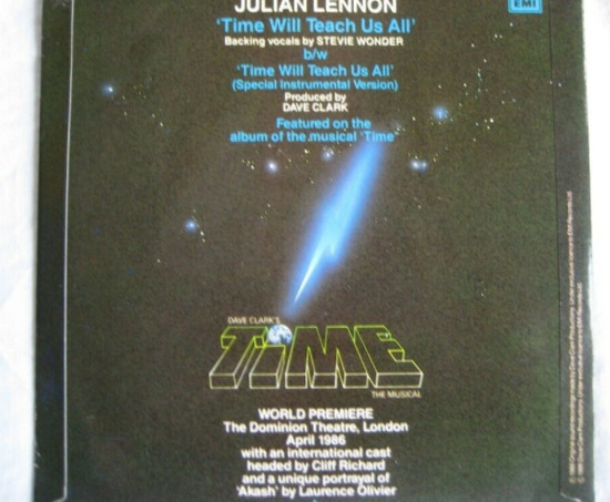 A Nice Selection Of Three Julian Lennon 7 Inch Vinyl Singles  2